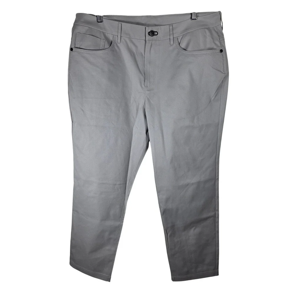 Public Rec All Day Every Day 5-Pocket Pants Mens 36x28 Grey Performance Trousers